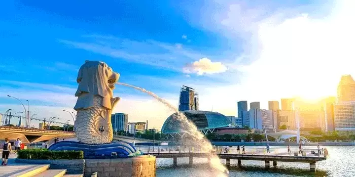 Merlion Park Wisata Singapore Menawarkan Pemandangan Teluk