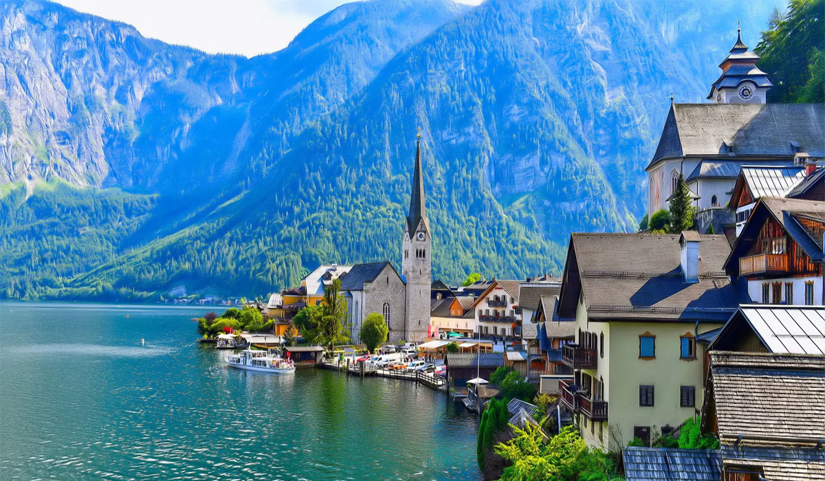 Bikin Takjub! Hallstatt Austria, Desa Terindah di Dunia Dengan Keindahan Tiada Tara